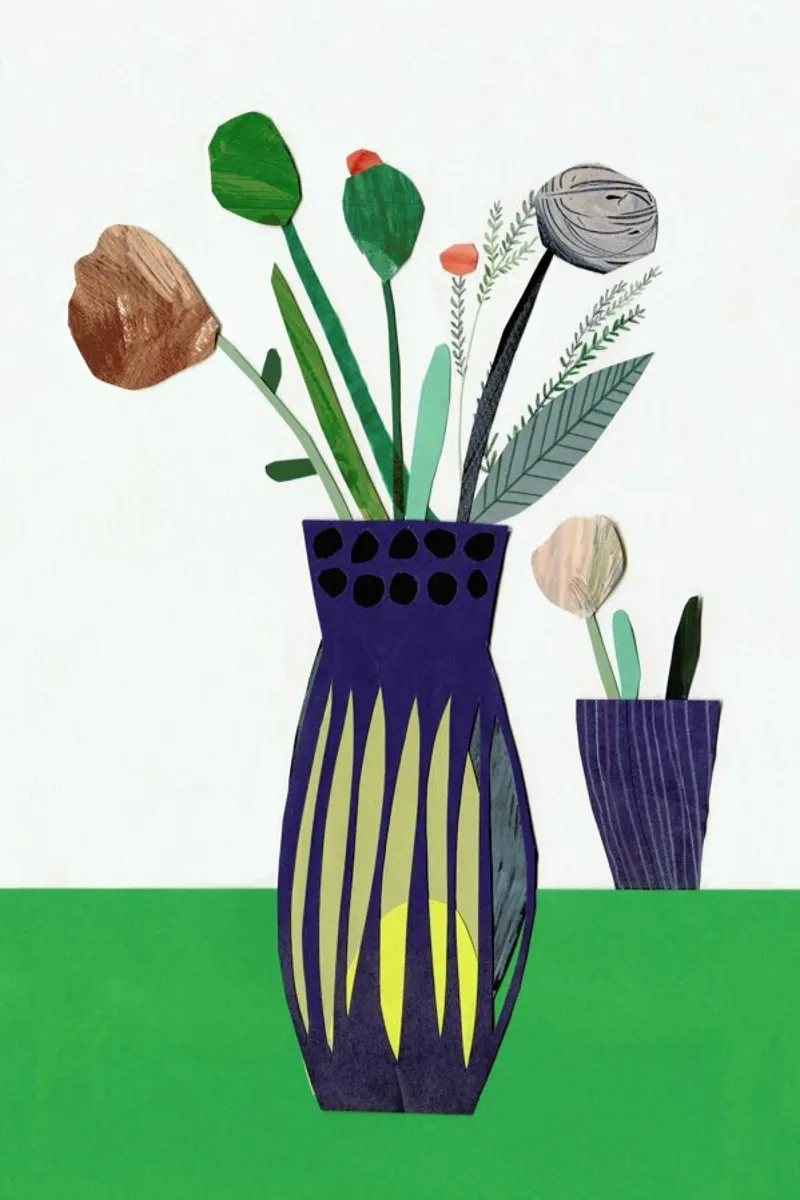 Ranunkeln & Co. 1 poster con telaio in plastica da Rinah Lang