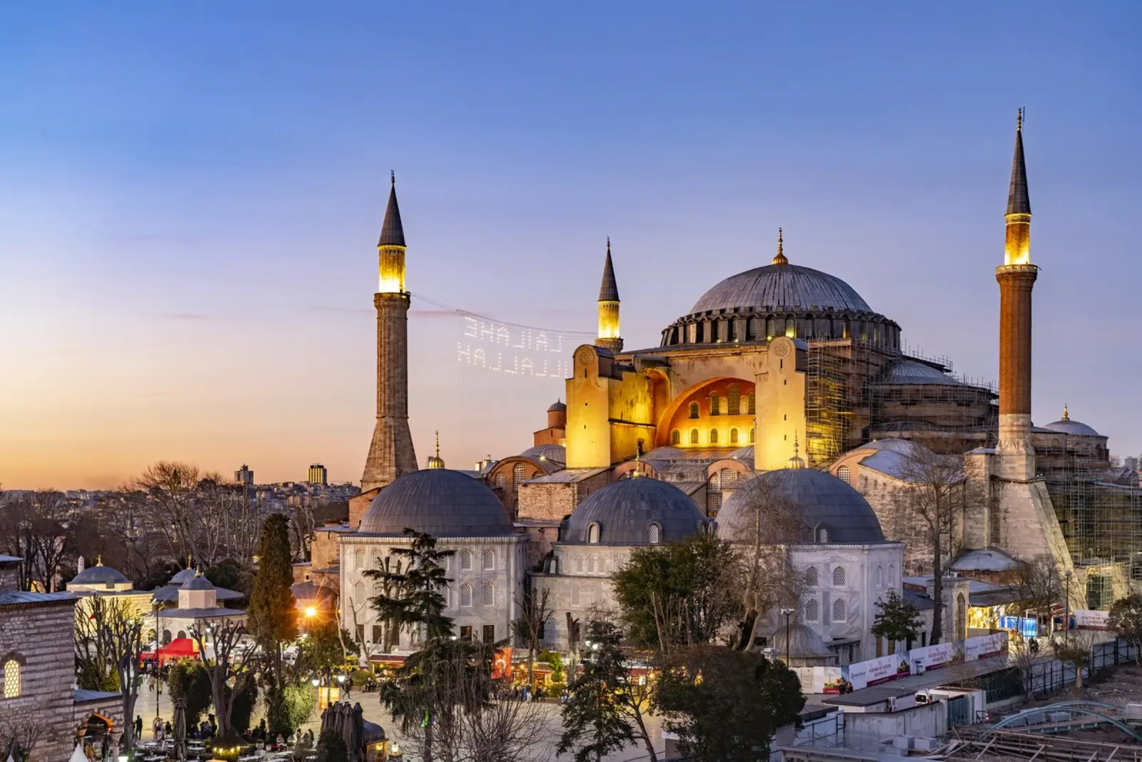 Hagia Sophia Istanbul pellicola backlit da Reisefotografie - Bilder aus aller Welt