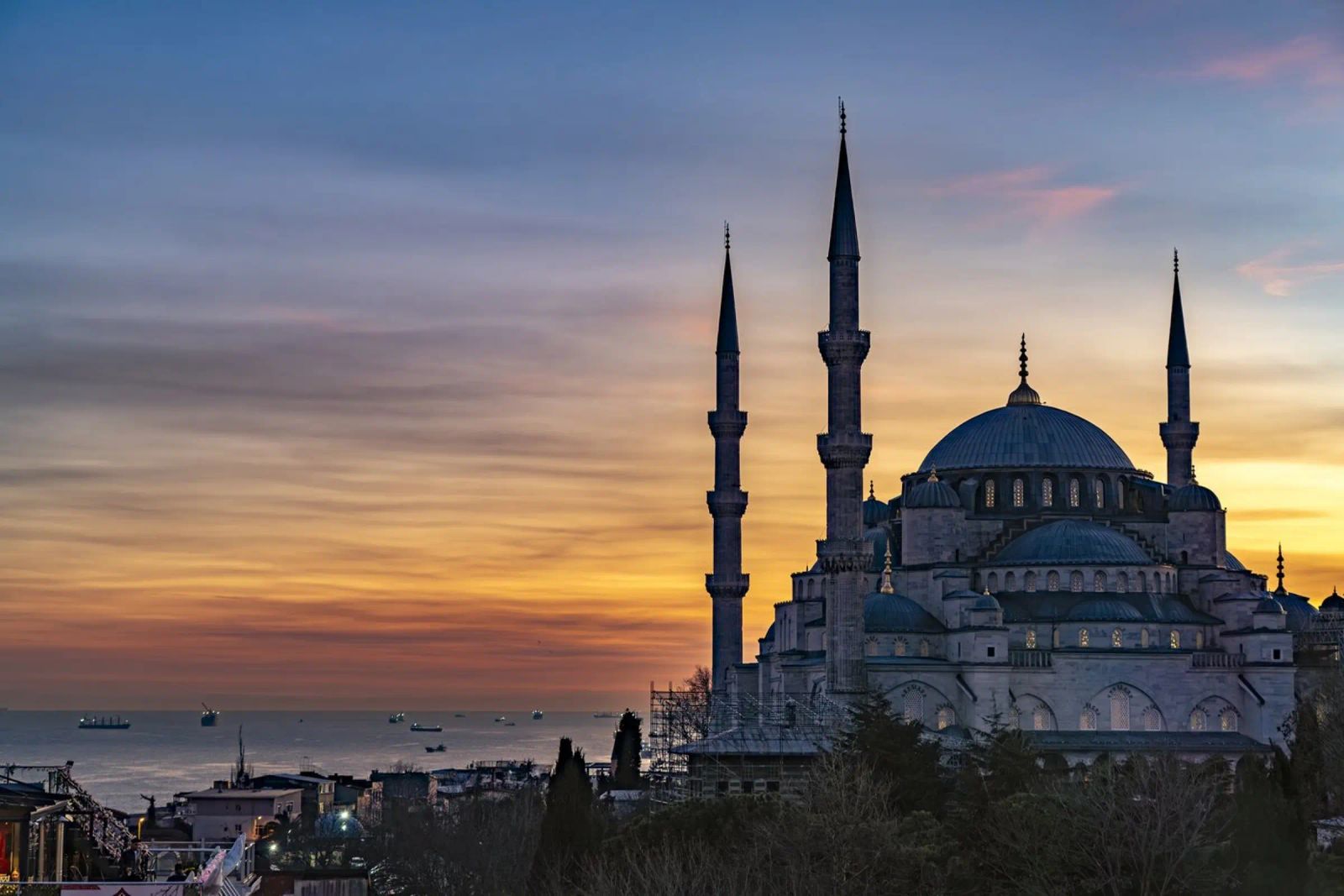 Blaue Moschee Istanbul Poster von Reisefotografie - Bilder aus aller Welt