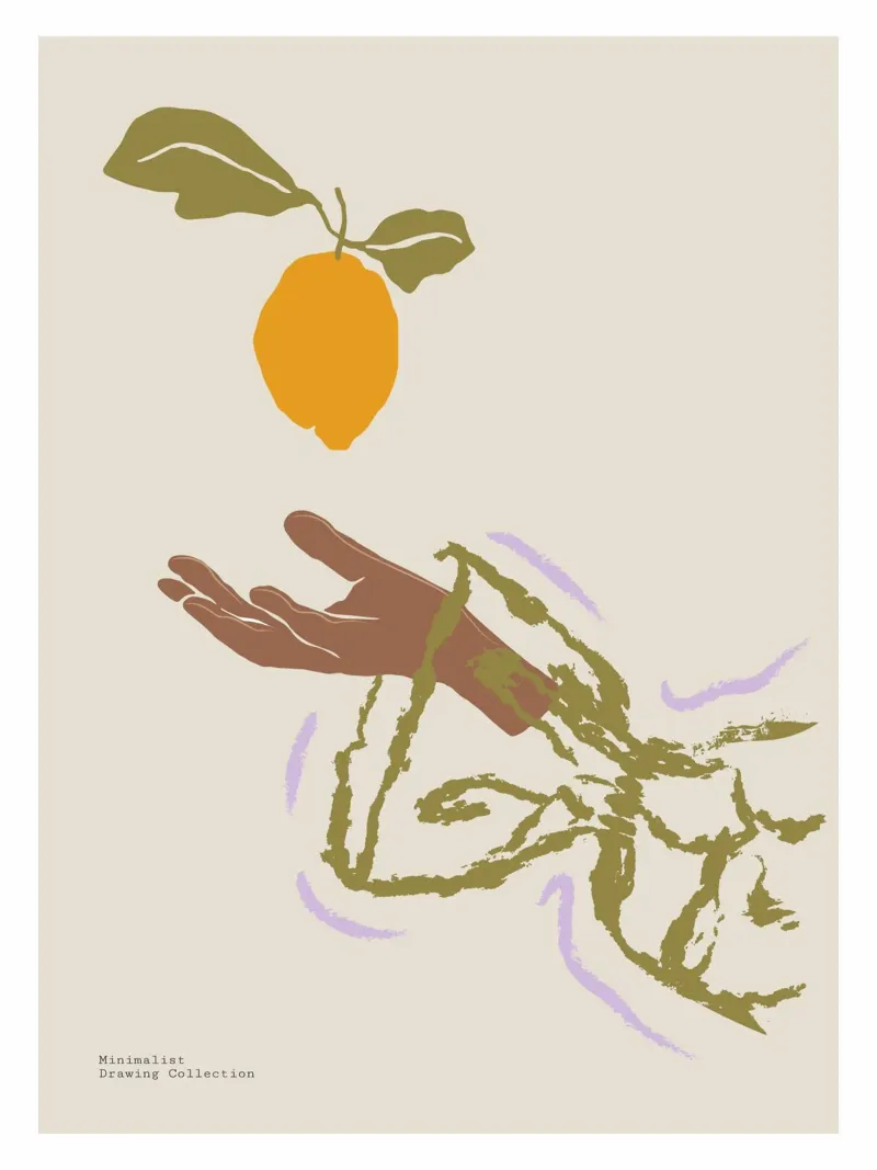 Harmonic Lines No 56 poster da treechild
