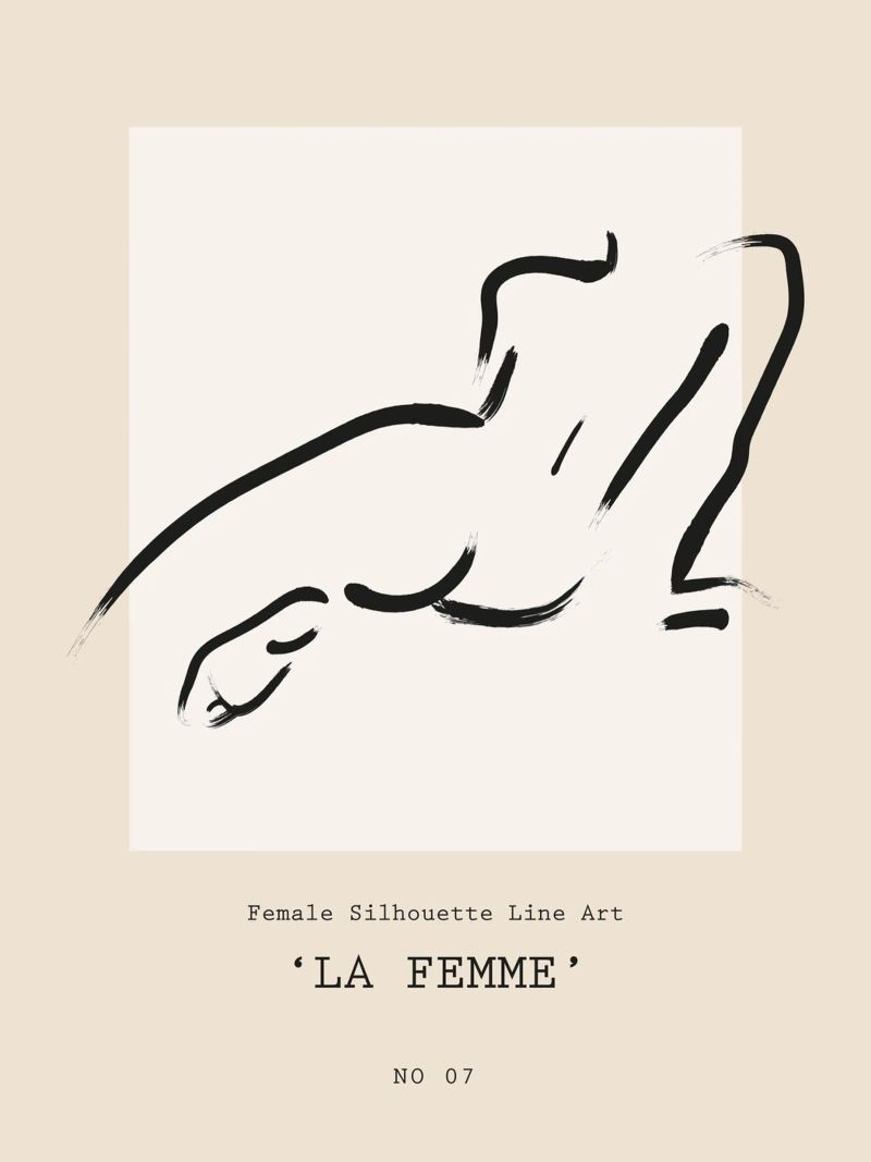 Harmonic Lines No 58 Poster von treechild