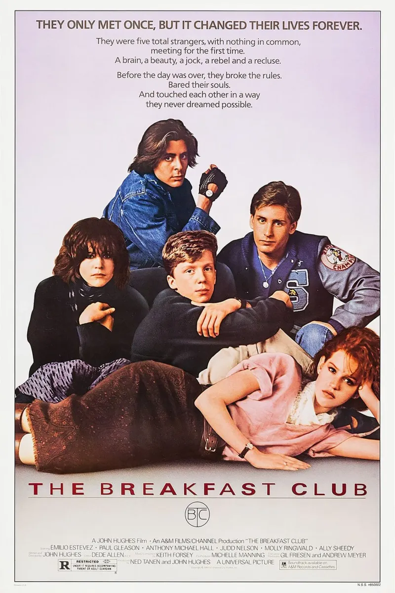 The Breakfast Club Movie pellicola backlit da Attaboy Dsgn
