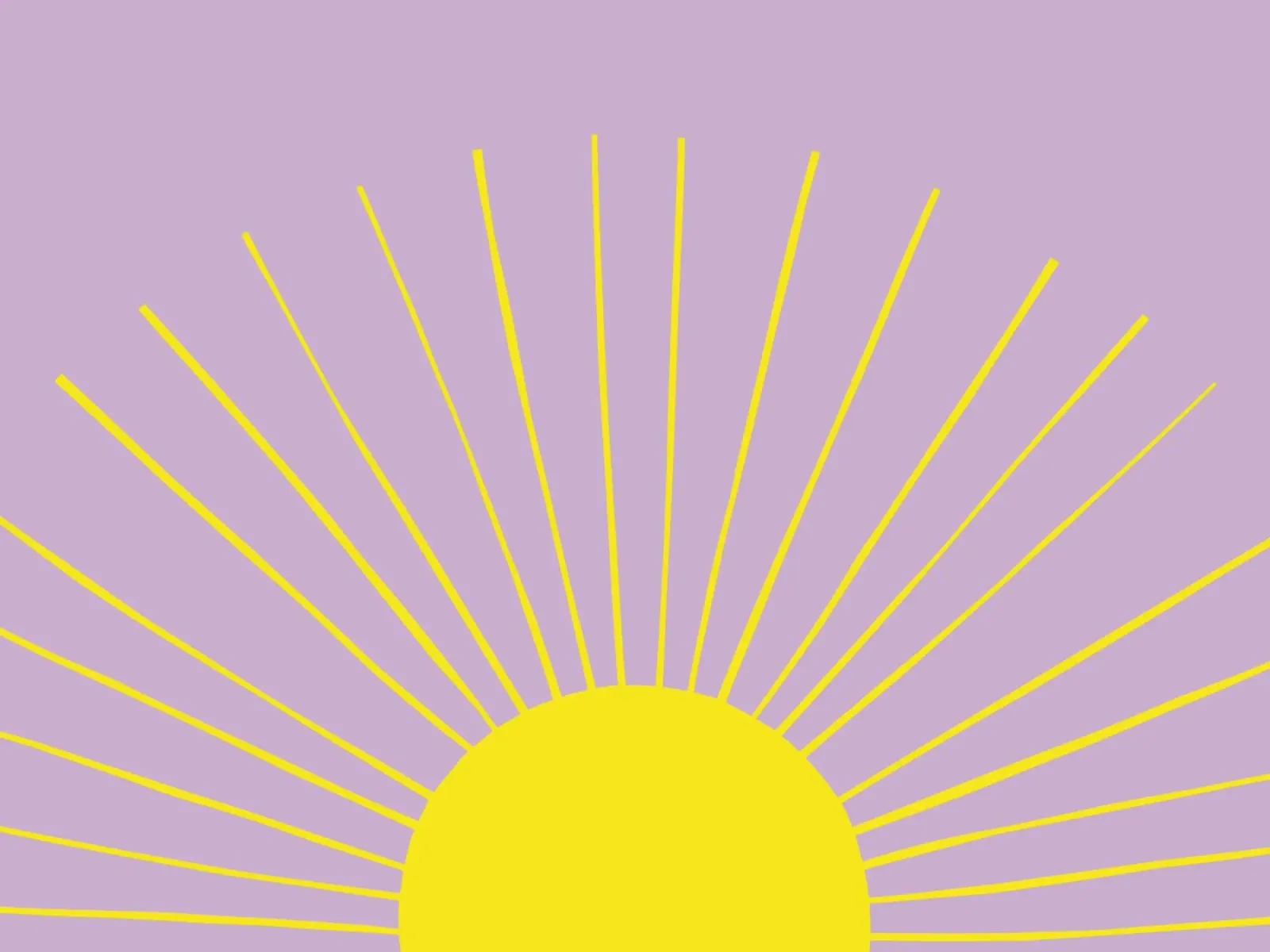 Sole poster con telaio in plastica da All Colours