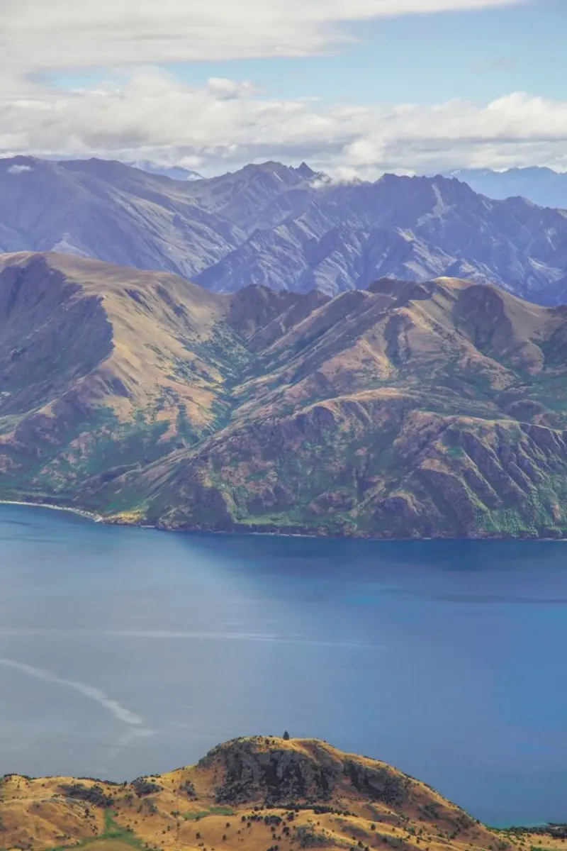 Roys Peak Lookout pellicola backlit da Nur Mut