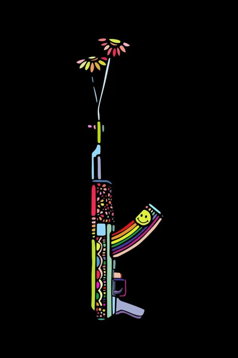 Grl Pwr Weapon pellicola backlit da Ninhol