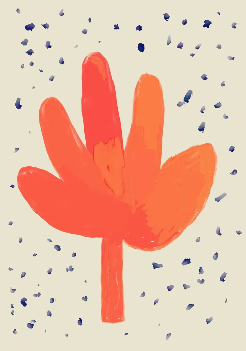 Color Bloom No 19 alluminio dibond da treechild