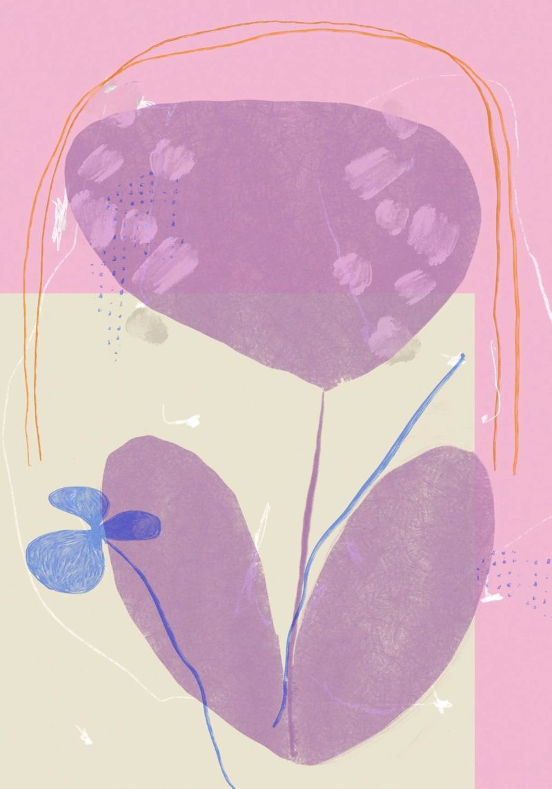 Color Bloom No 21 poster da treechild