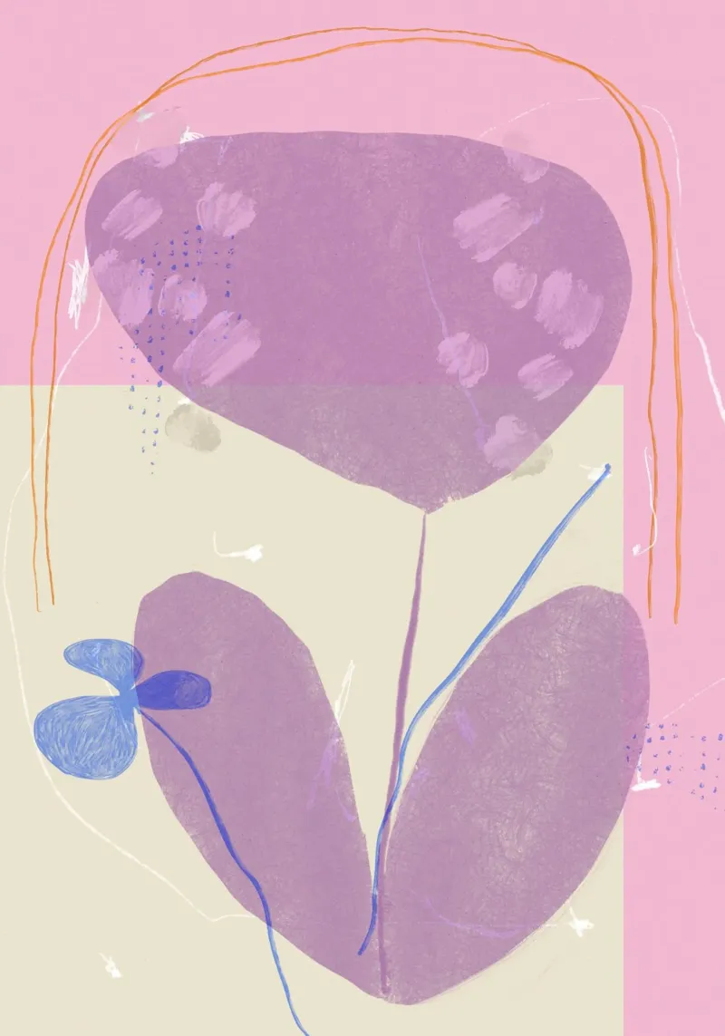Color Bloom No 21 poster da treechild