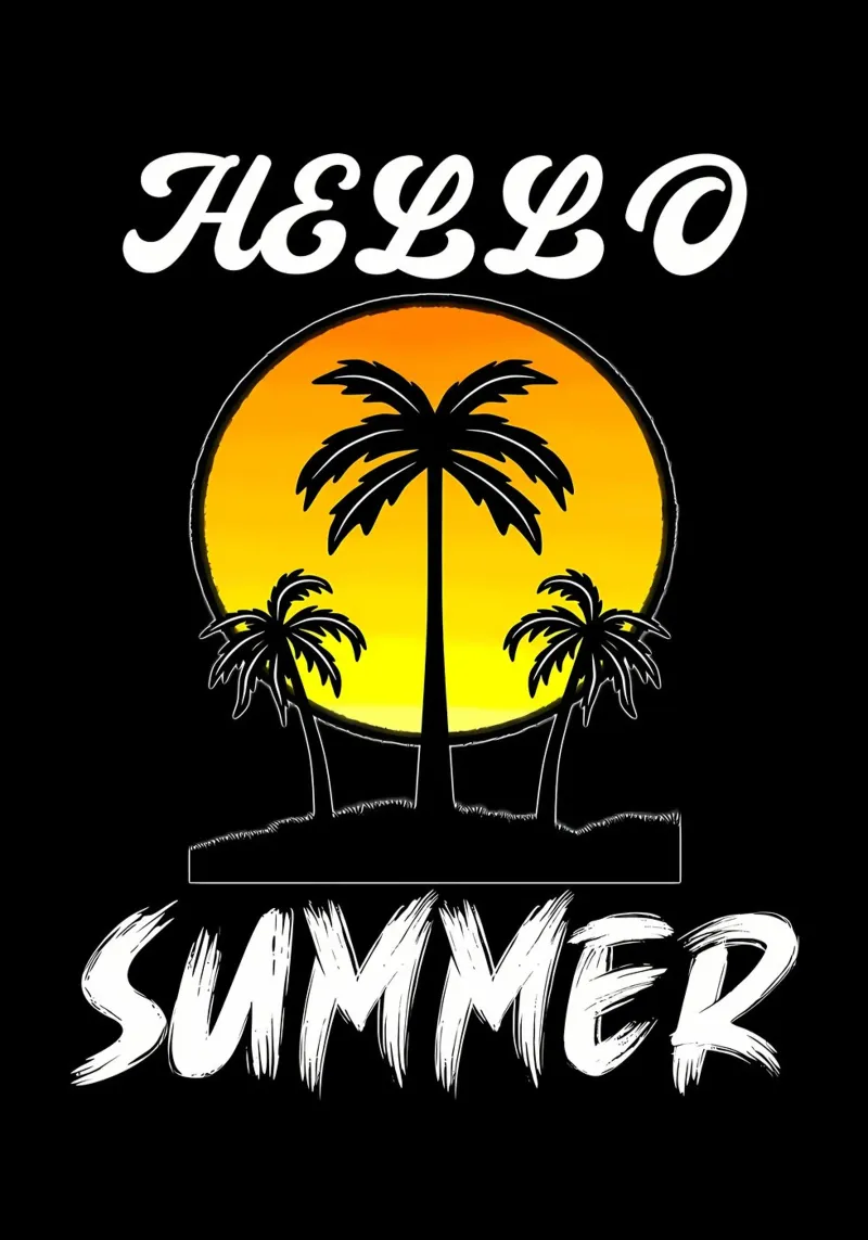 Hello Summer pellicola backlit da Sebastain