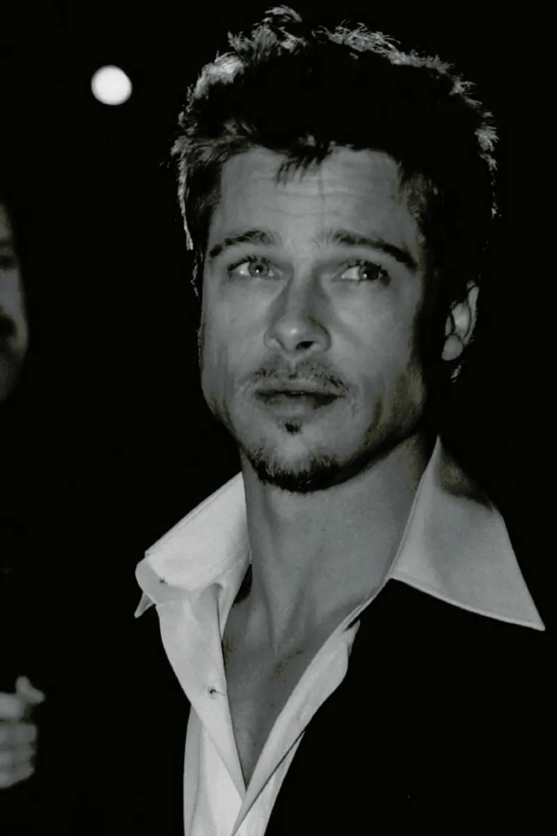 Brad Pitt pellicola backlit da Gallery Print and Art Limited