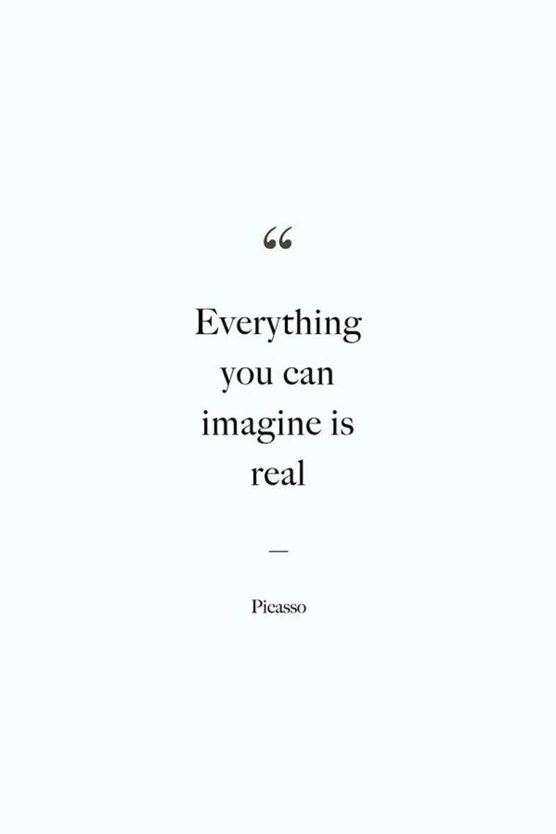 Everything You Can Imagine Is Real alluminio dibond da Studio One
