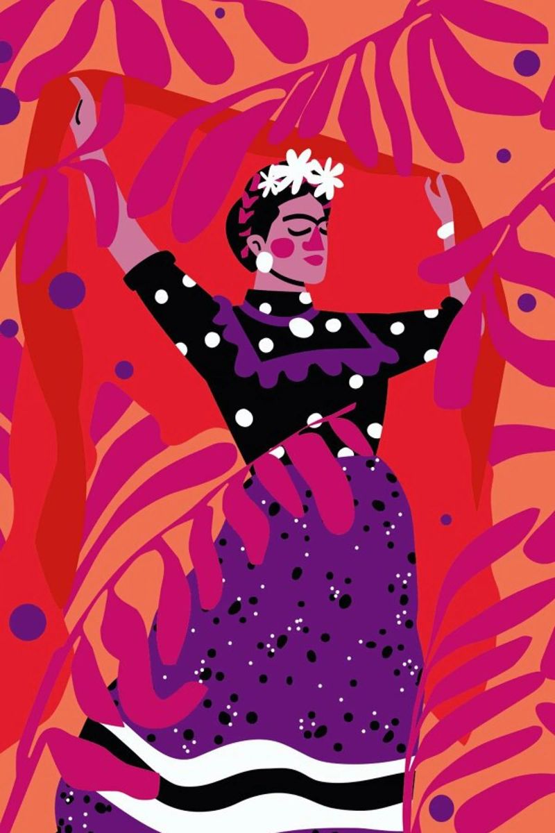 Frida Poster von Mariery Young