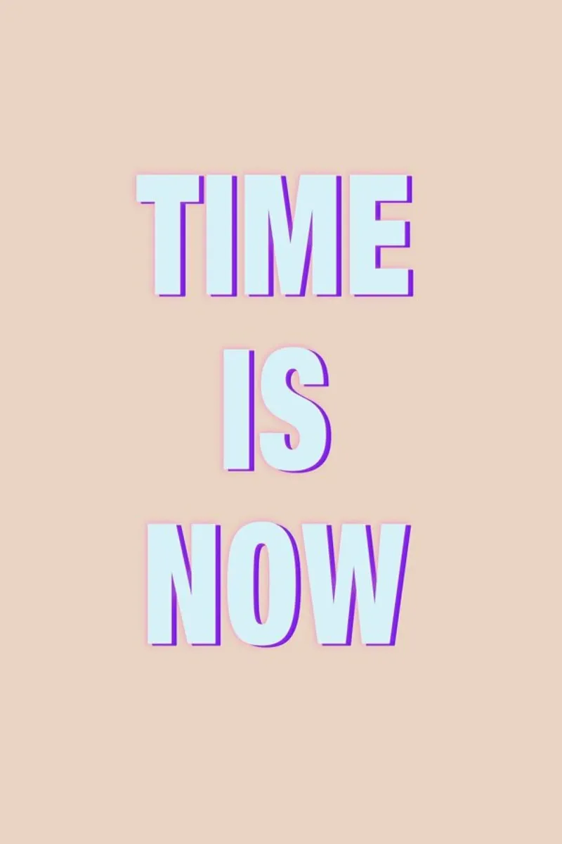 Time Is Now pellicola backlit da Vasare Nar