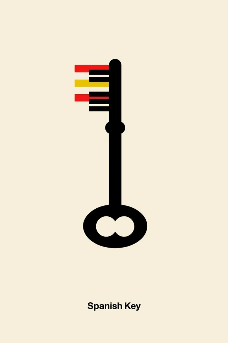 Spanish Key pellicola backlit da Viktor Hertz