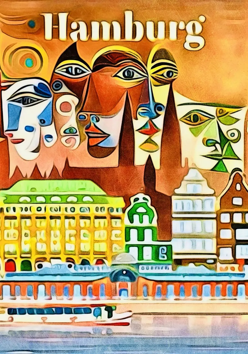 Amburgo, Globetrotter carta hahnemühle da ZAMART