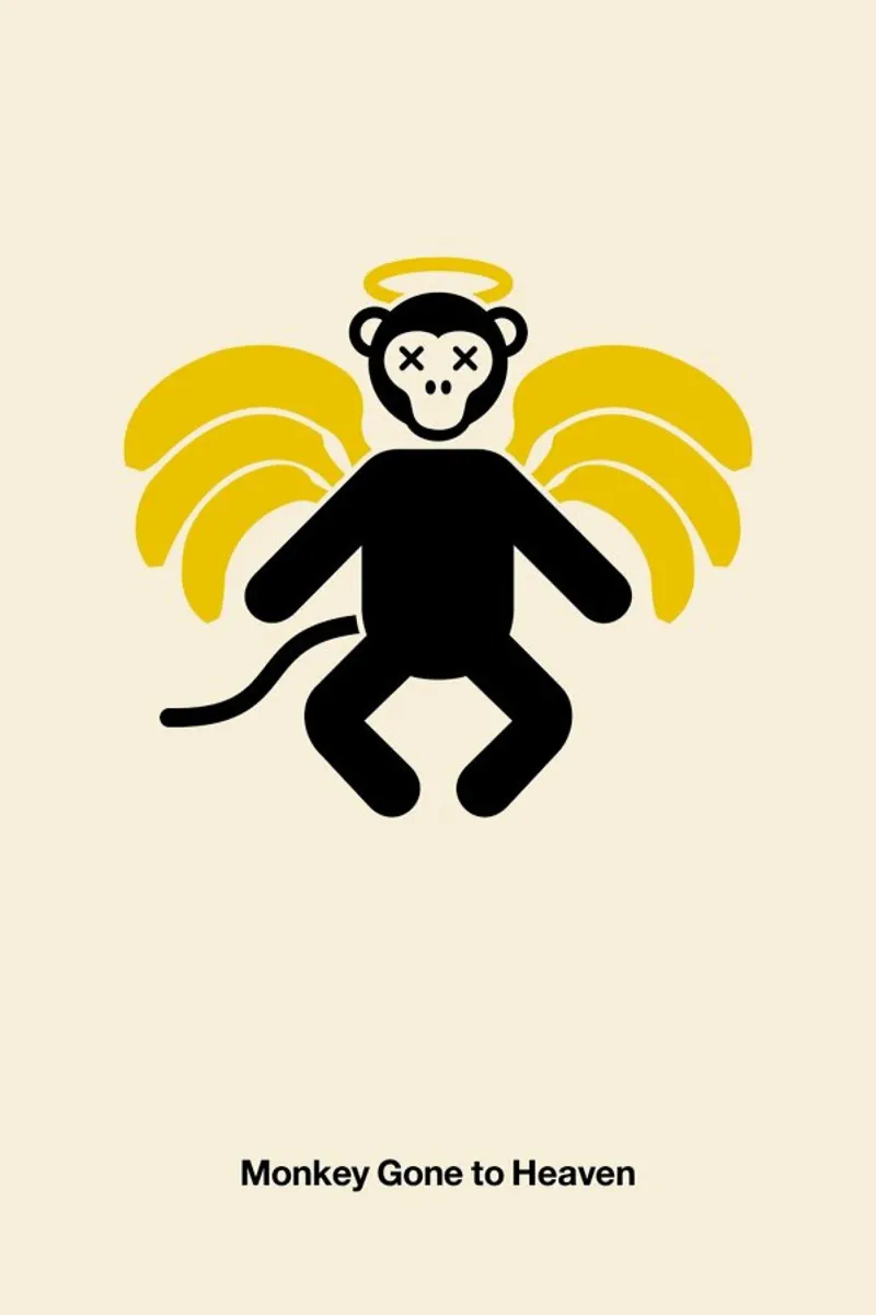 Monkey Gone to Heaven pellicola backlit da Viktor Hertz