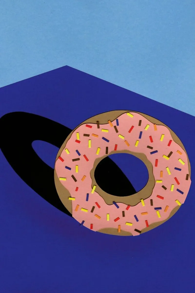 Donut In The Sun pellicola backlit da Rosi Feist