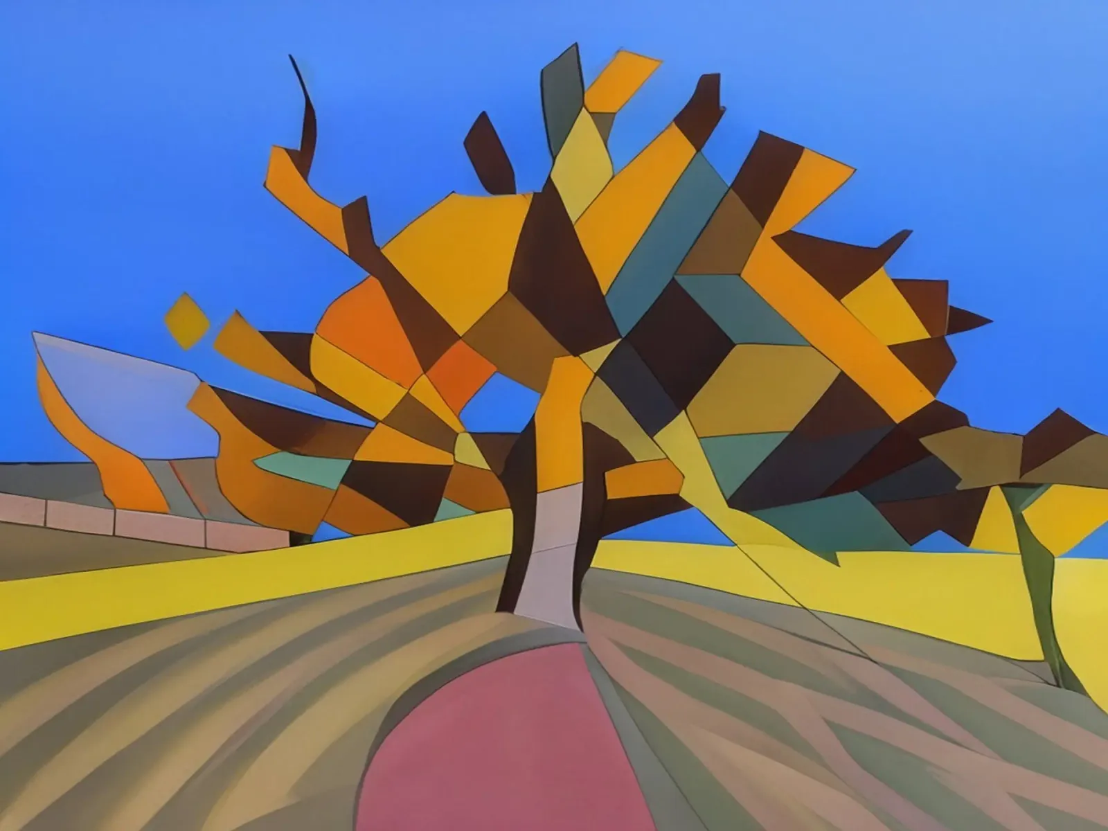 Albero_Natura_6 pellicola backlit da Abstract Art by LK