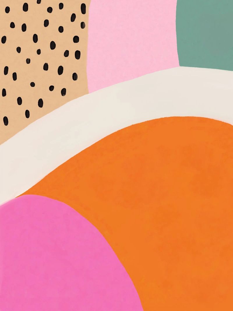 Creative points in summer poster by Carinaprint
