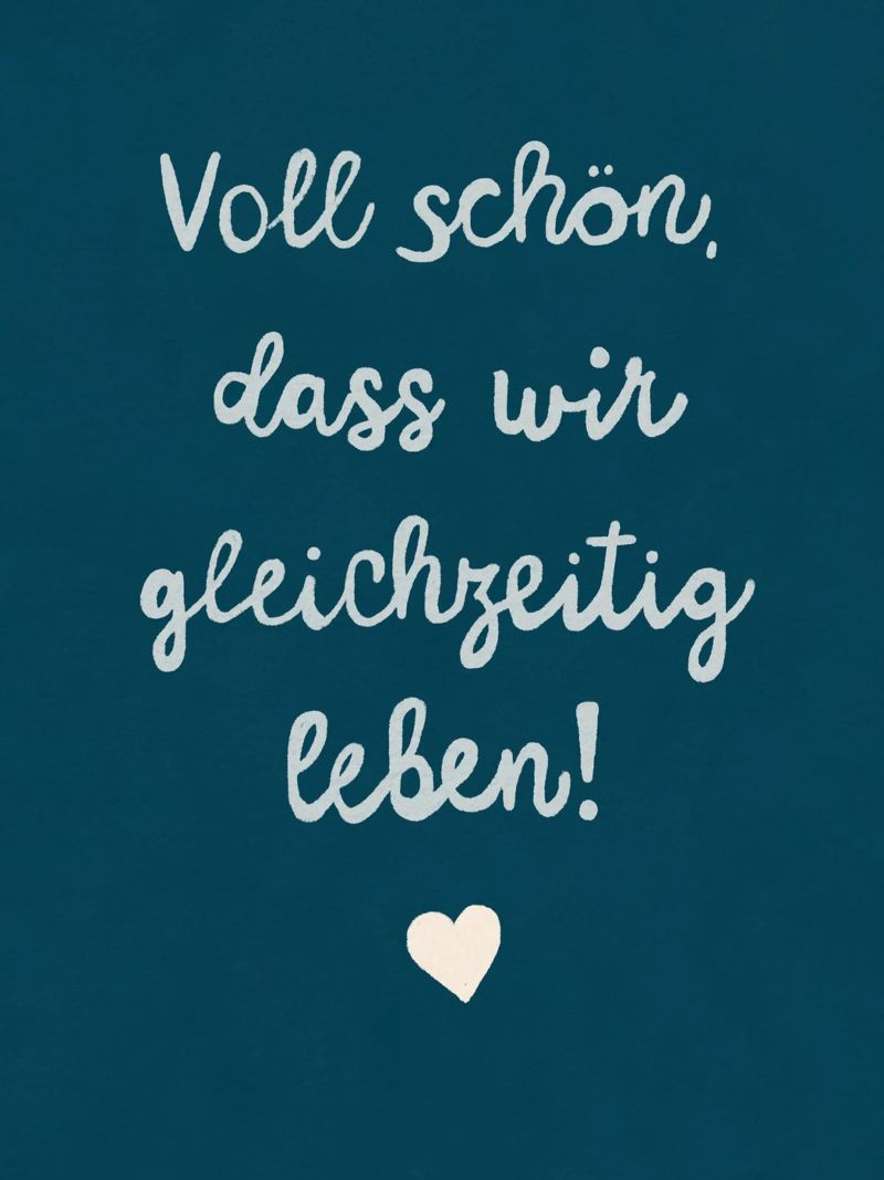 Romantisch gleichzeitig Leben Poster von Carinaprint