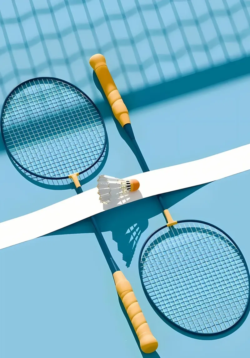 Volano fiammeggiante per badminton pellicola backlit da allison