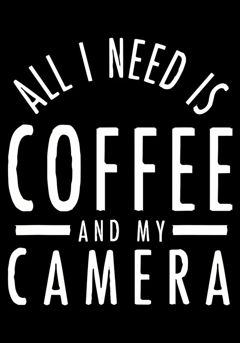 Need Coffee And My Camera canvas by Delaplane