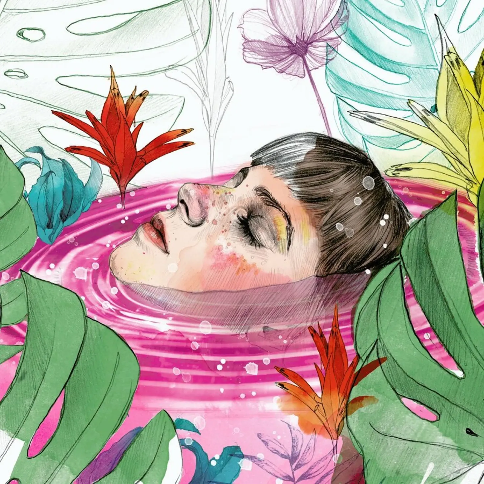 Ophelia Poster von Ina Stanimirova