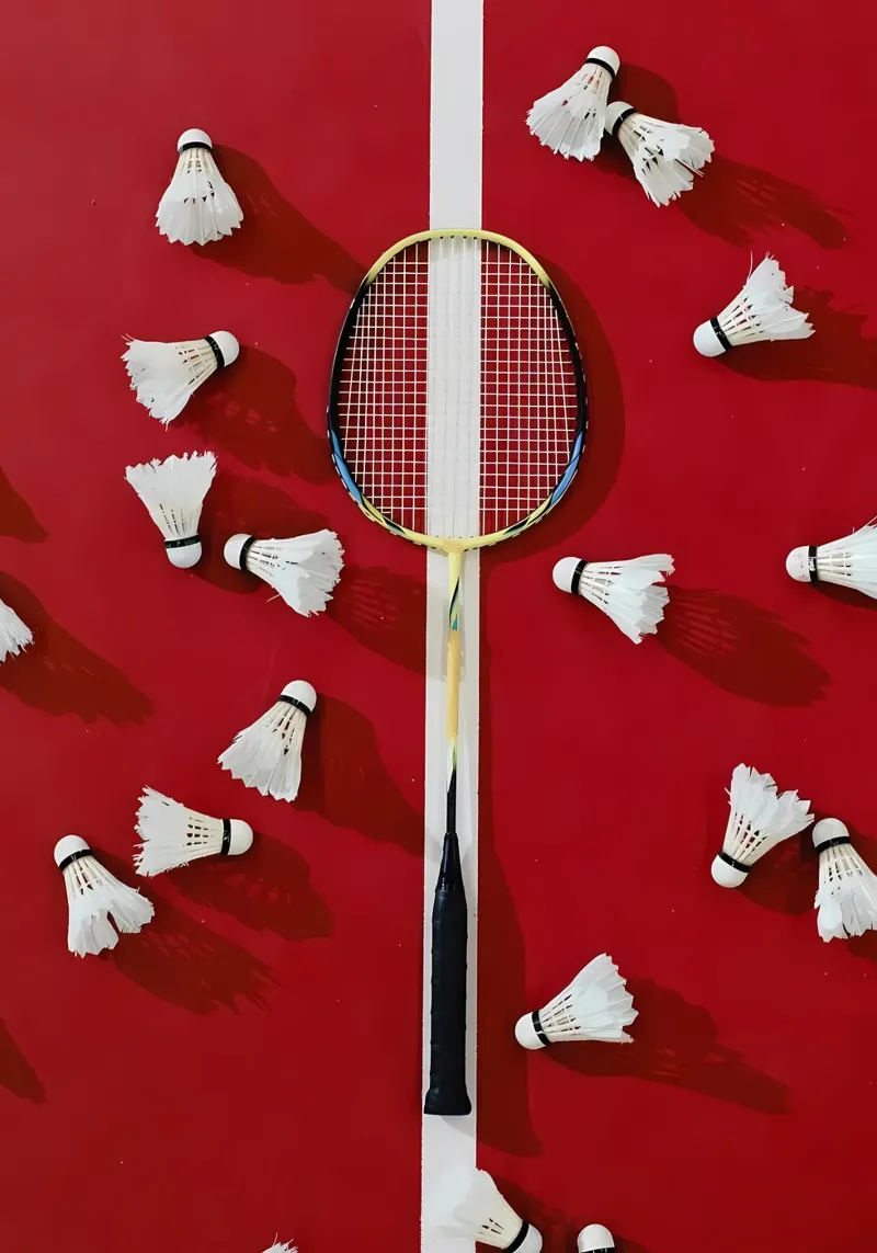 Badminton pellicola backlit da allison