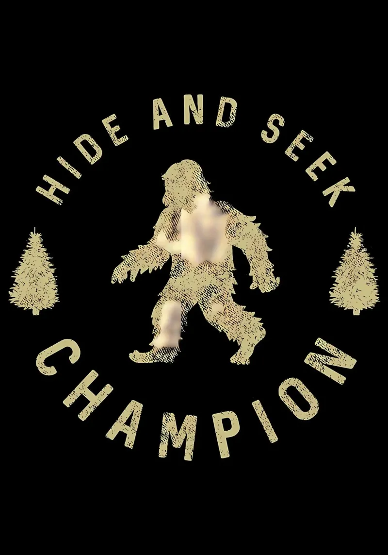 Lustig Bigfoot Sarkastisch Poster von Delaplane