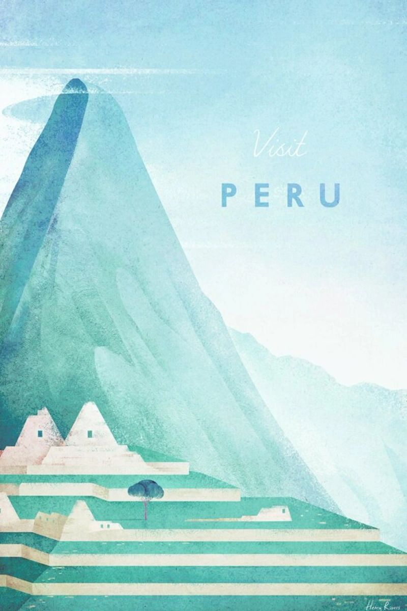 Peru poster de Henry Rivers