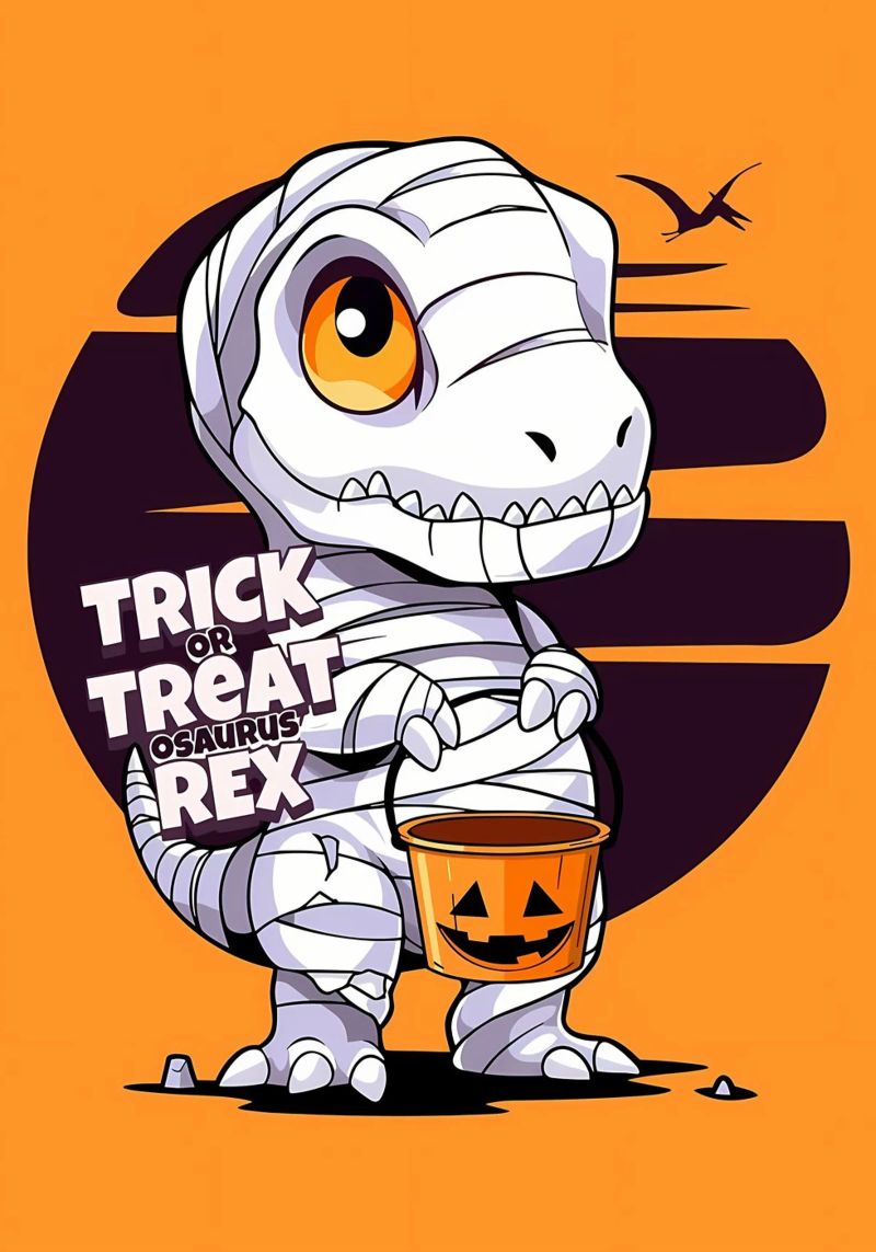 Truco o trato osaurus Rex metacrilato de Delaplane
