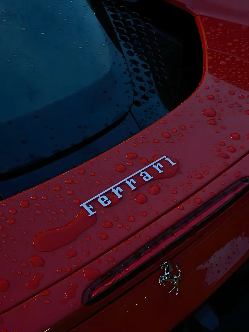 ferari car hahnemühle by Allaire
