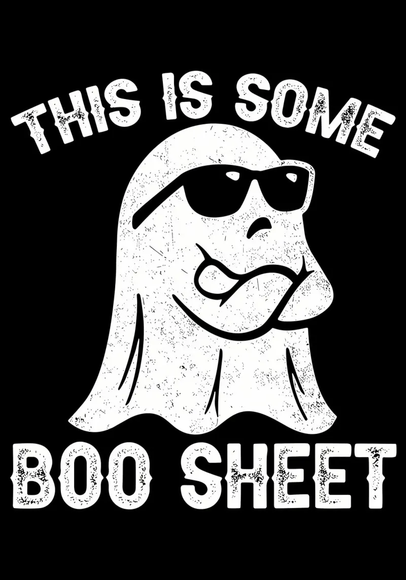 Questo è un foglio di Boo poster da Delaplane