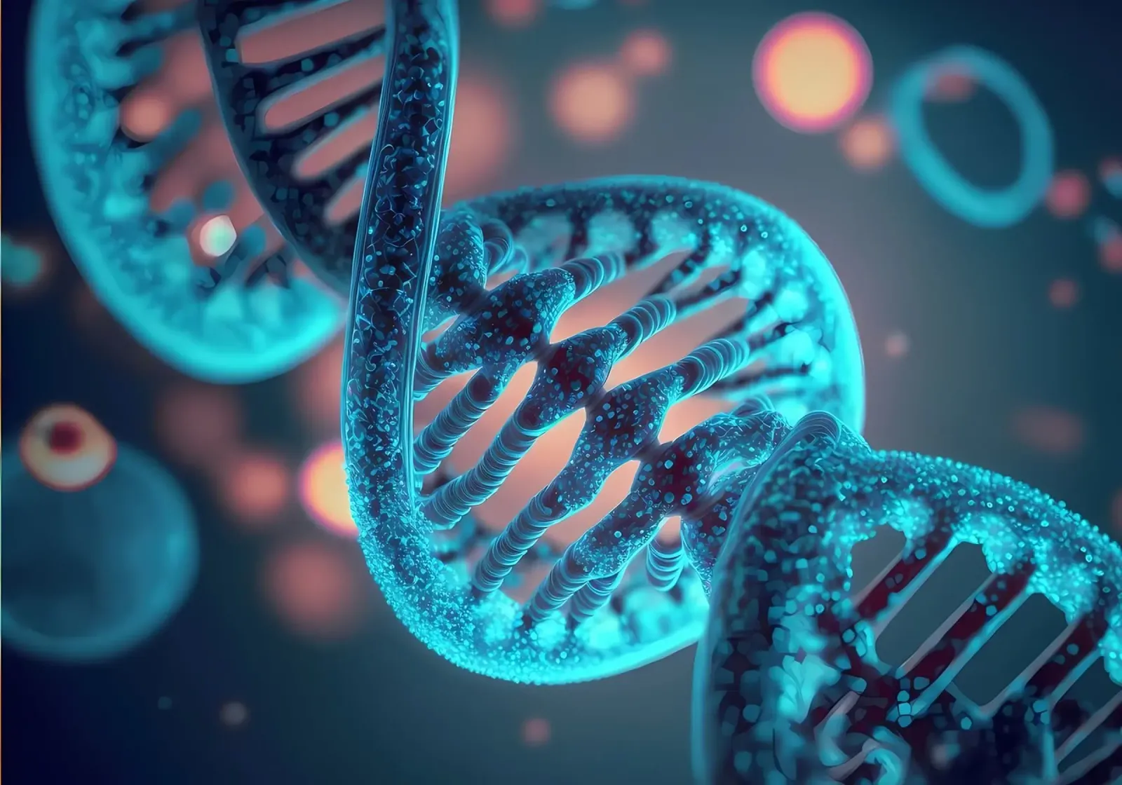 Esplorare le profondità del DNA pellicola backlit da Delaplane