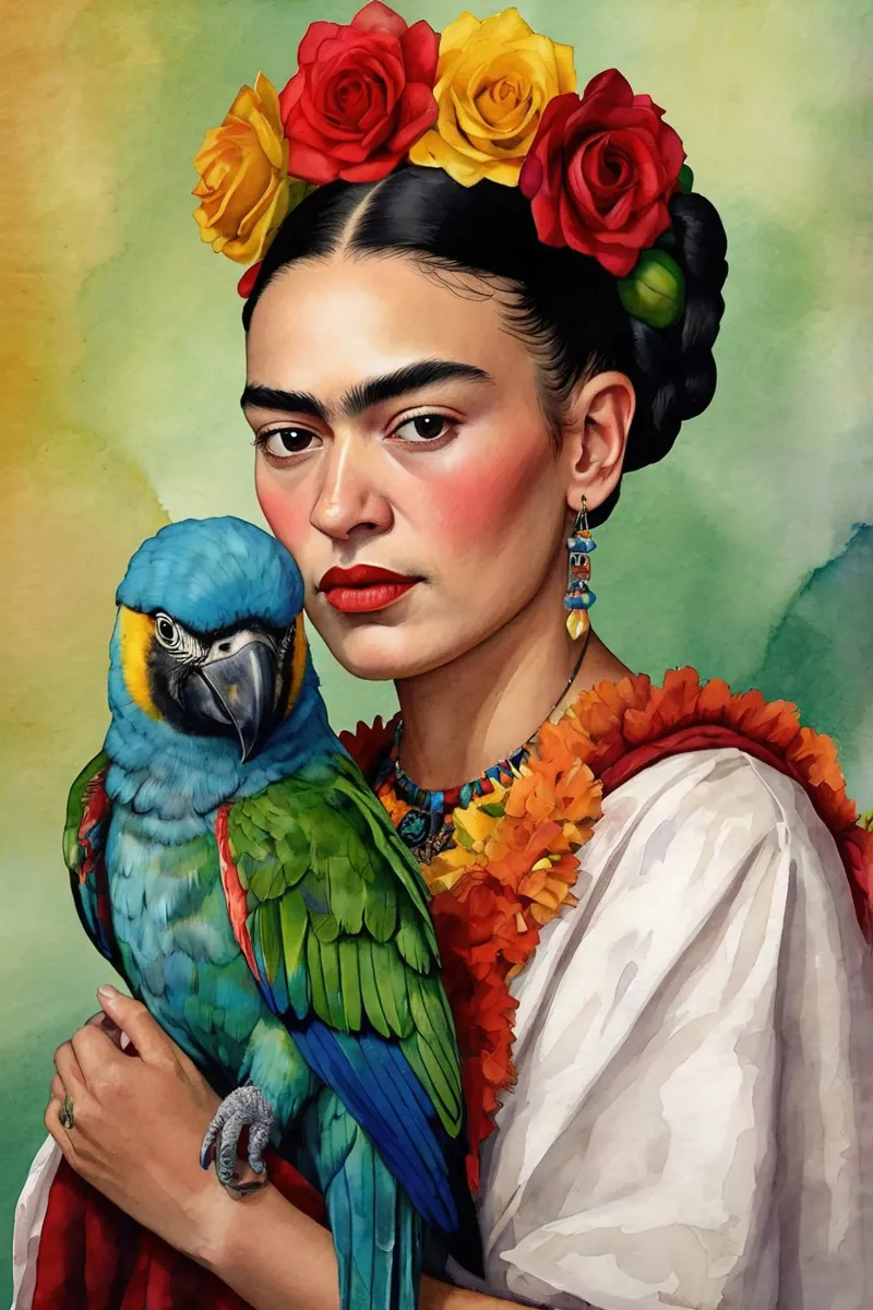 Frida Kahlo pellicola backlit da ARTVI-SHOP