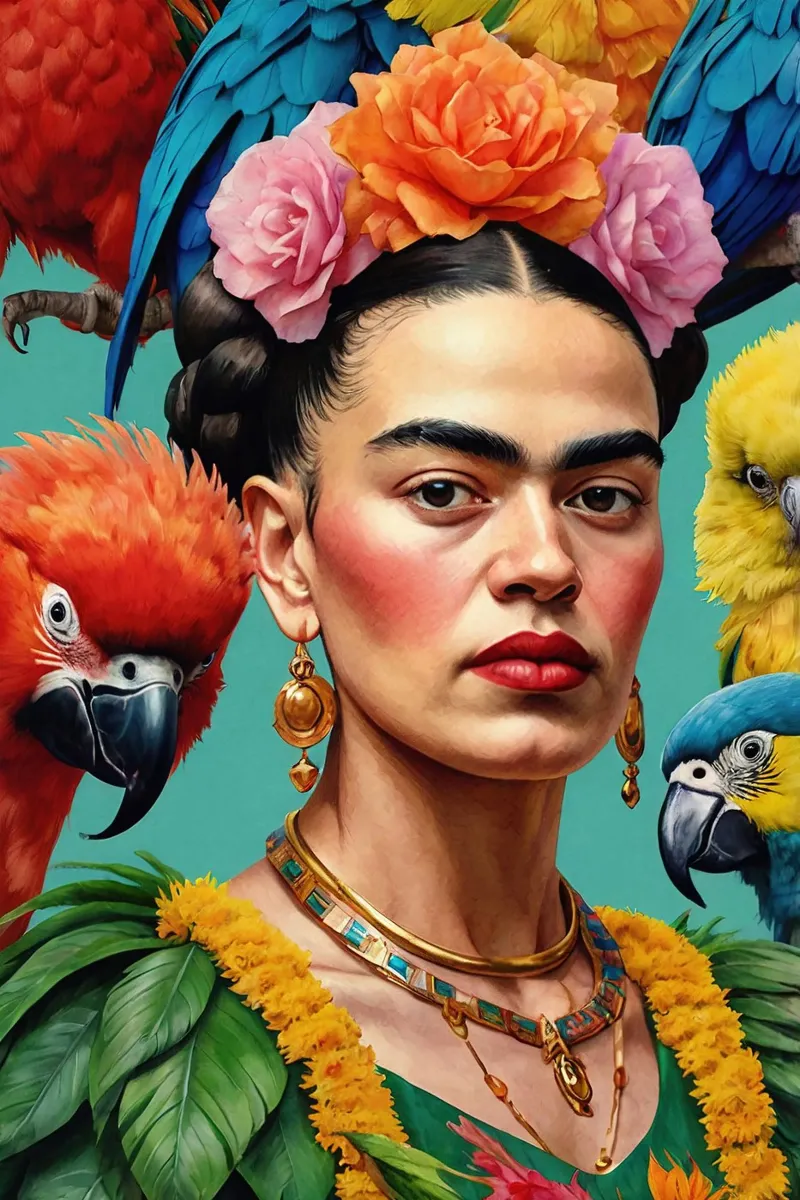 Frida Kahlo pellicola backlit da 🎁 ARTVI-SHOP