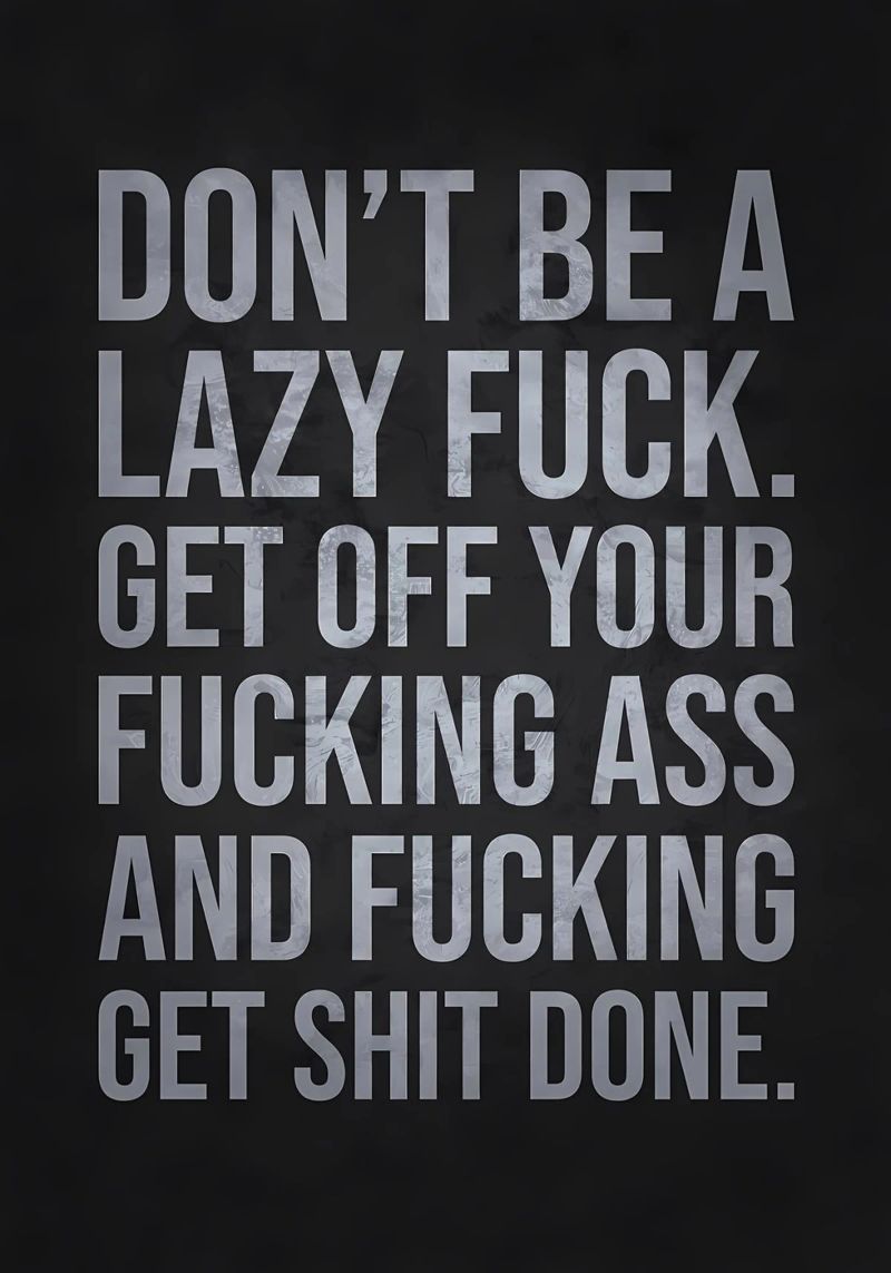 Including Be Lazy canvas by Bassy