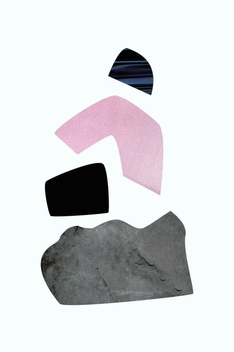 Happy Pink poster con telaio in plastica da petiteCAPS