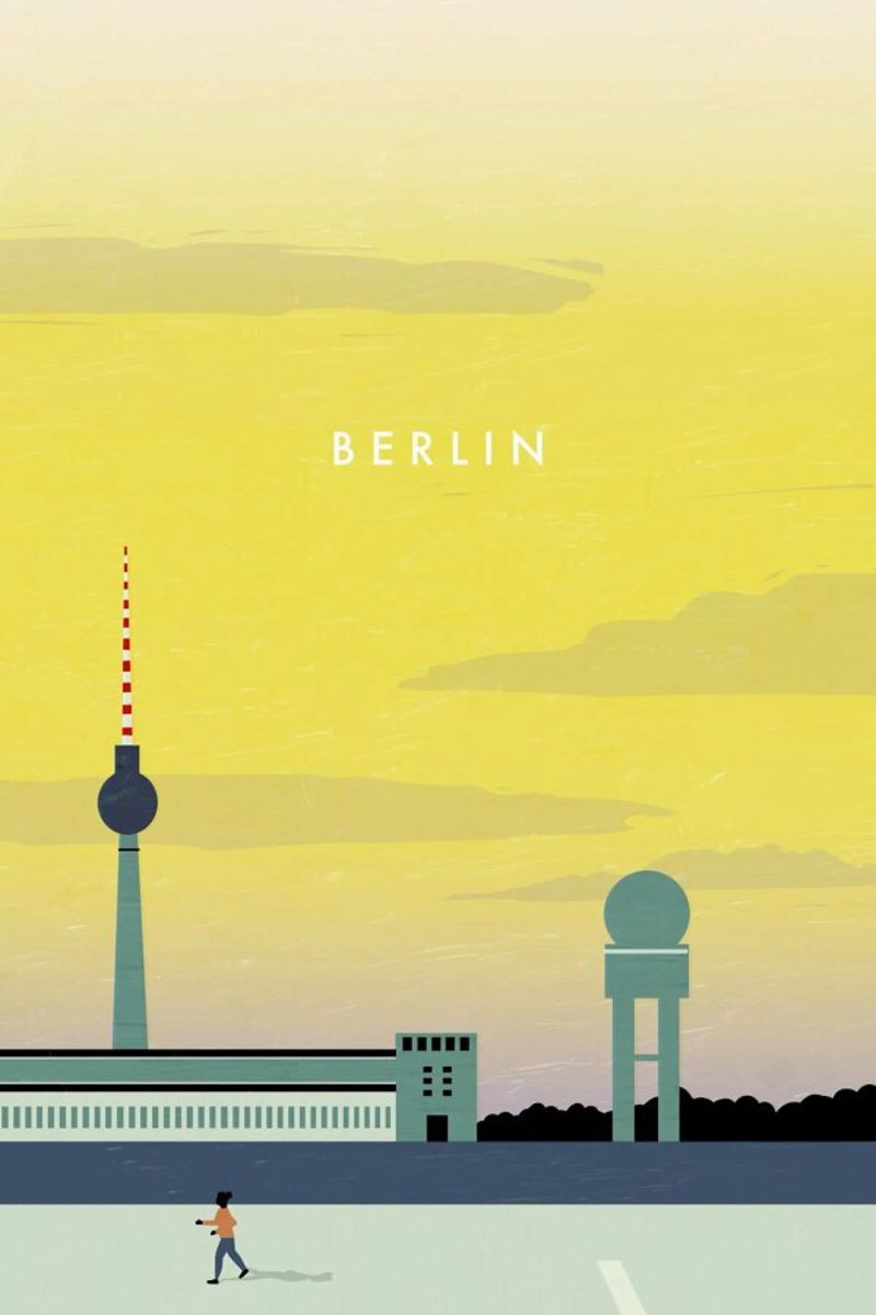 Berlin Icons poster de Katinka Reinke