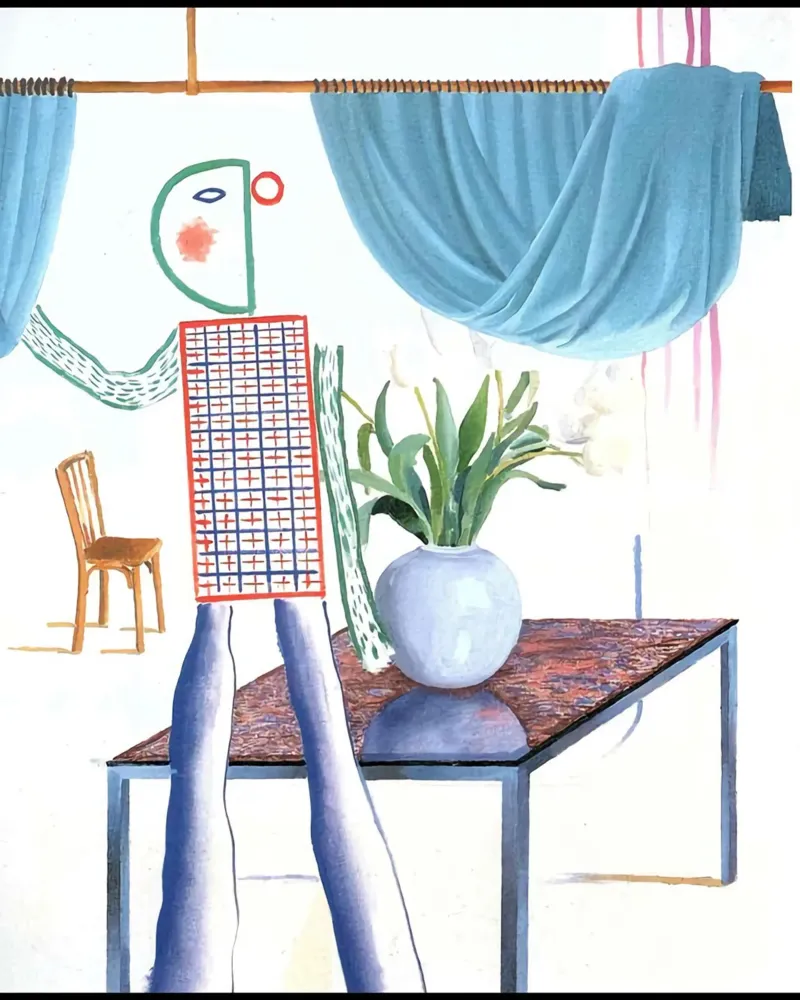 Arredamento per la casa - David Hockney pellicola backlit da Perdana shop