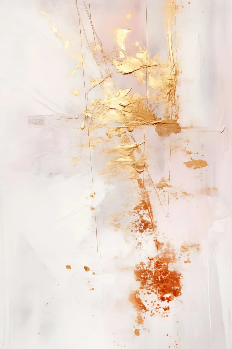 ARTE ABSTRATTA Lampo d'ispirazione carta hahnemühle da Melanie Viola