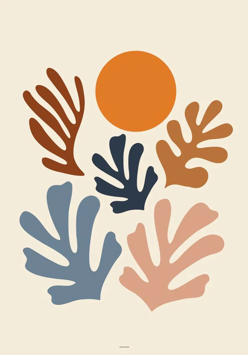 Henri Matisse Fiore pellicola backlit da Perdana shop