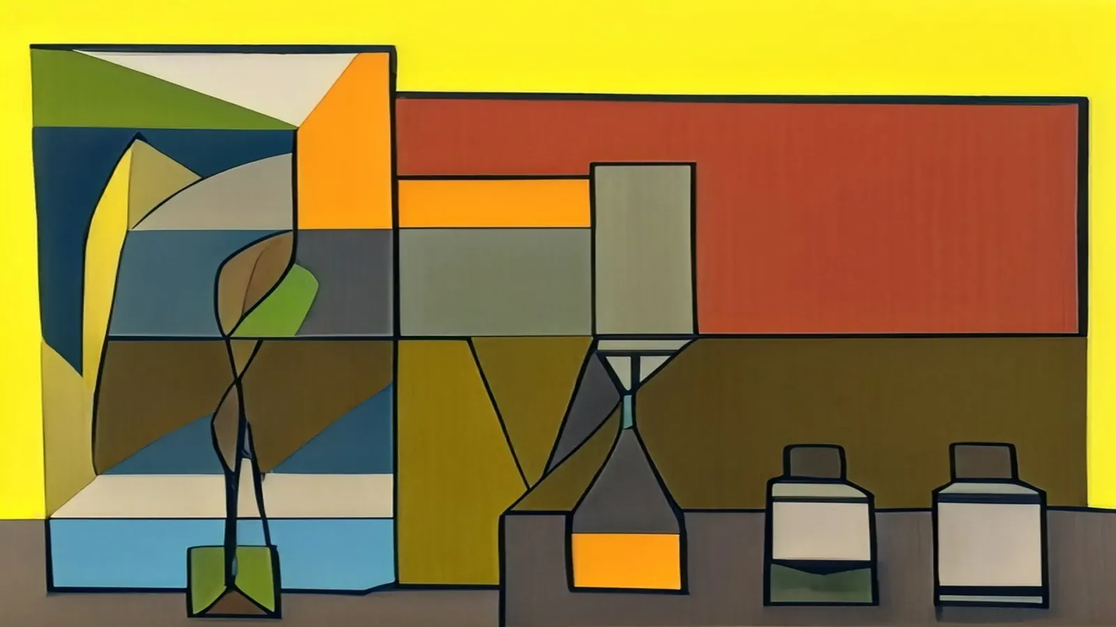 Excursion_landscape_17 forex plate by Abstract Art by LK