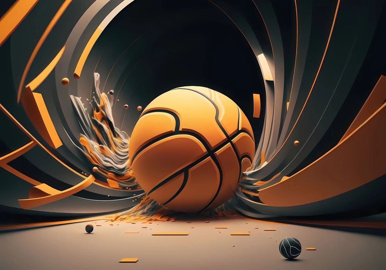 J'AIME LE BASKET-BALL poster de Delaplane