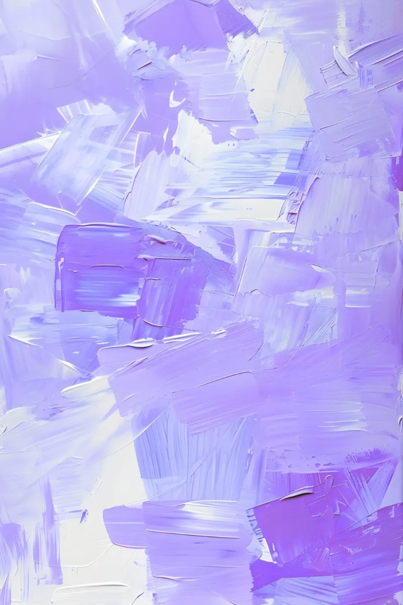 Pittura a pennello viola carta hahnemühle da Yaso Design & Art