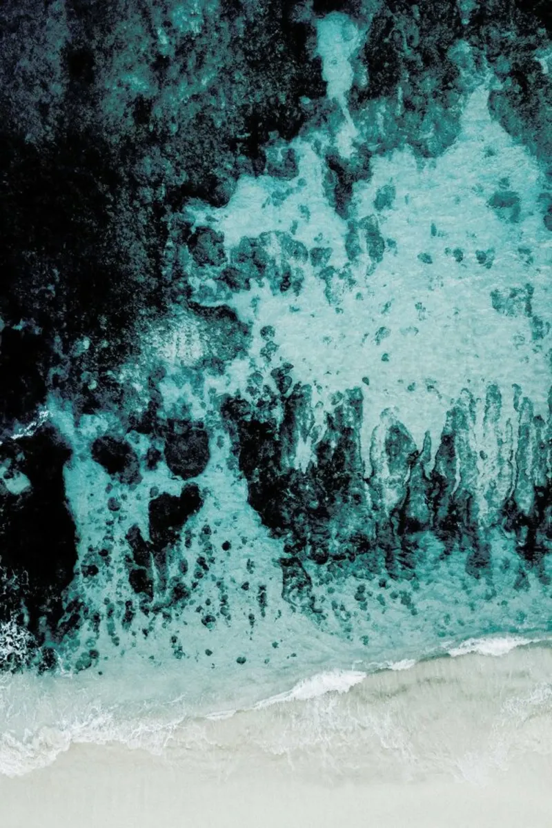 Beach Patterns pellicola backlit da Chris Abatzis