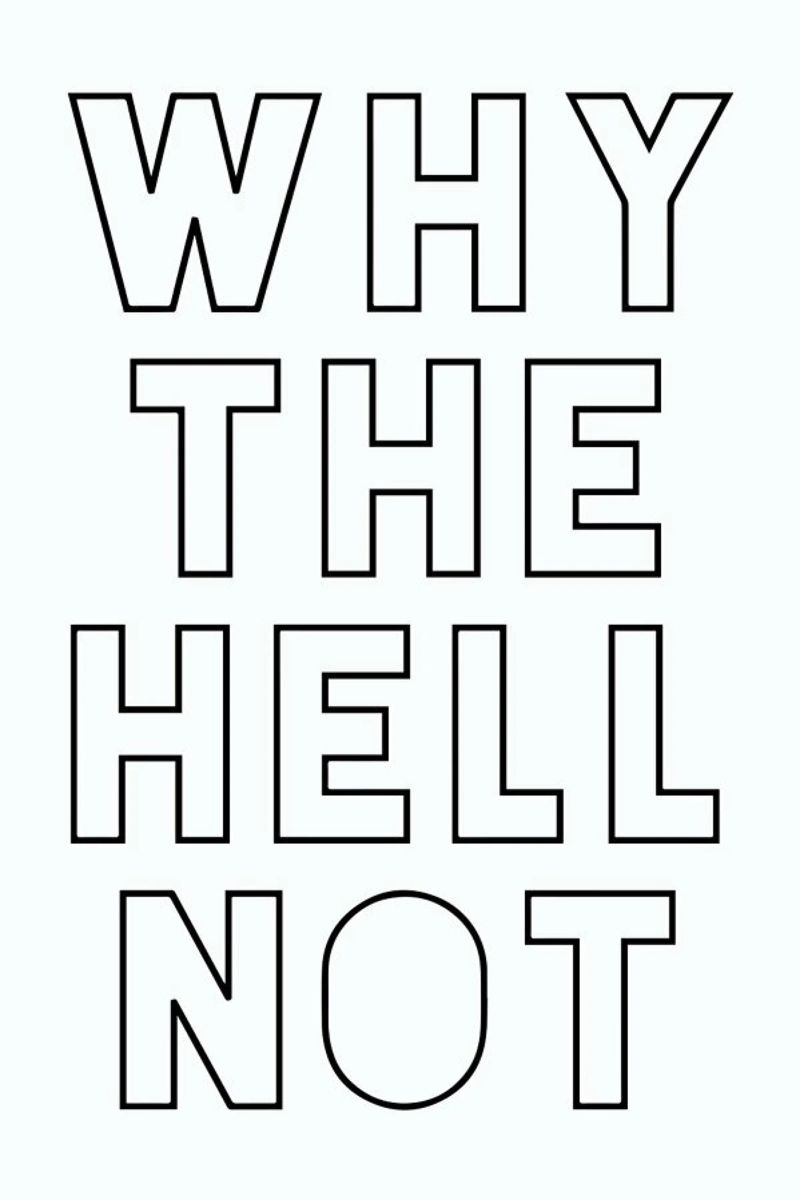 Hell Not plexiglass da Mottos by Sinan Saydik