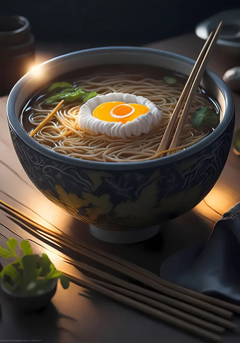 Ramen Giappone Cibo pellicola backlit da Mikesell