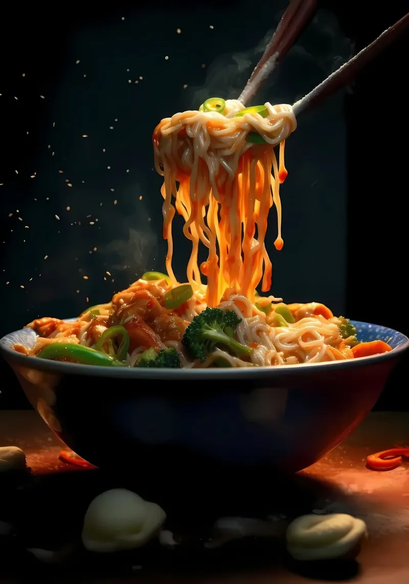 Ramen Giappone Cibo pellicola backlit da Mikesell