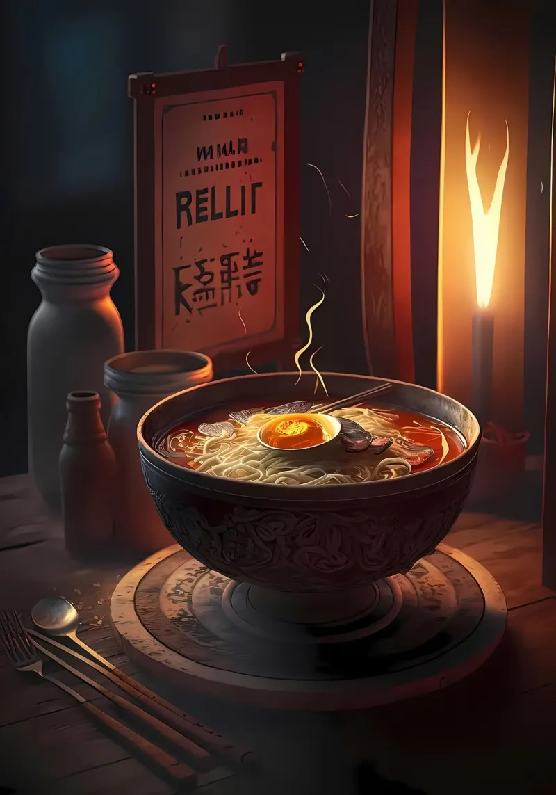 Ramen Giappone Cibo pellicola backlit da Mikesell